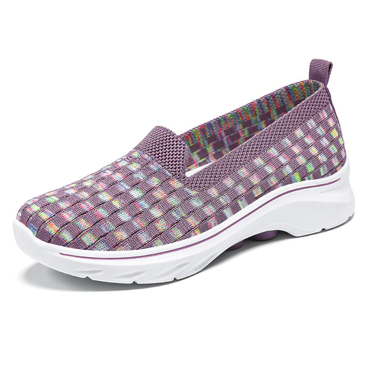 Dame Comfort-Slipper med elastisk overdel Stilla