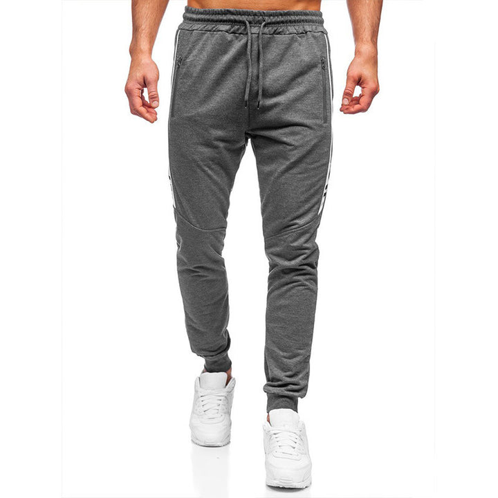 Herrer Sporty Joggingbukser med sidelommer og elastisk talje Stilla