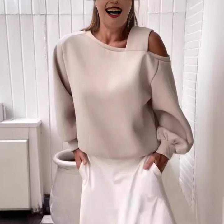 Dame Oversize Sweatshirt med elegant snit Stilla