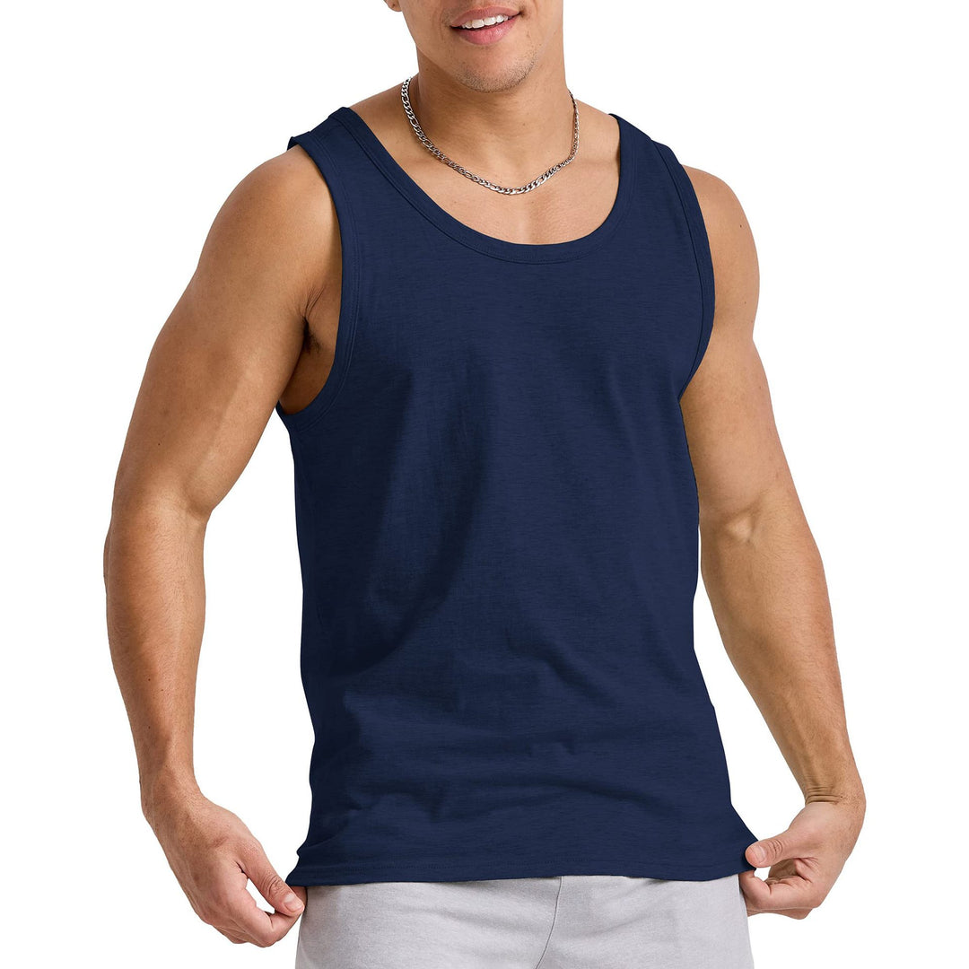 Mænds bløde bomulds ærmeløs tanktop Stilla