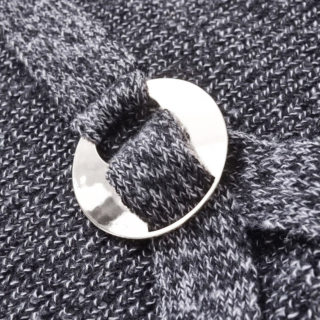 Femme Off-Shoulder Pullover med bælte Stilla