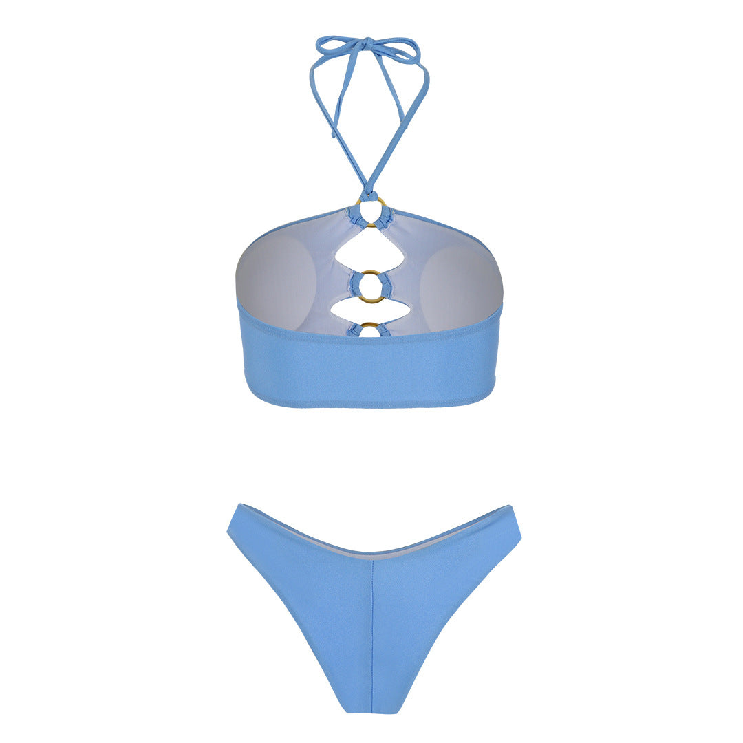 Dame Bikini-sæt med innovativt design og glamourøse detaljer Stilla