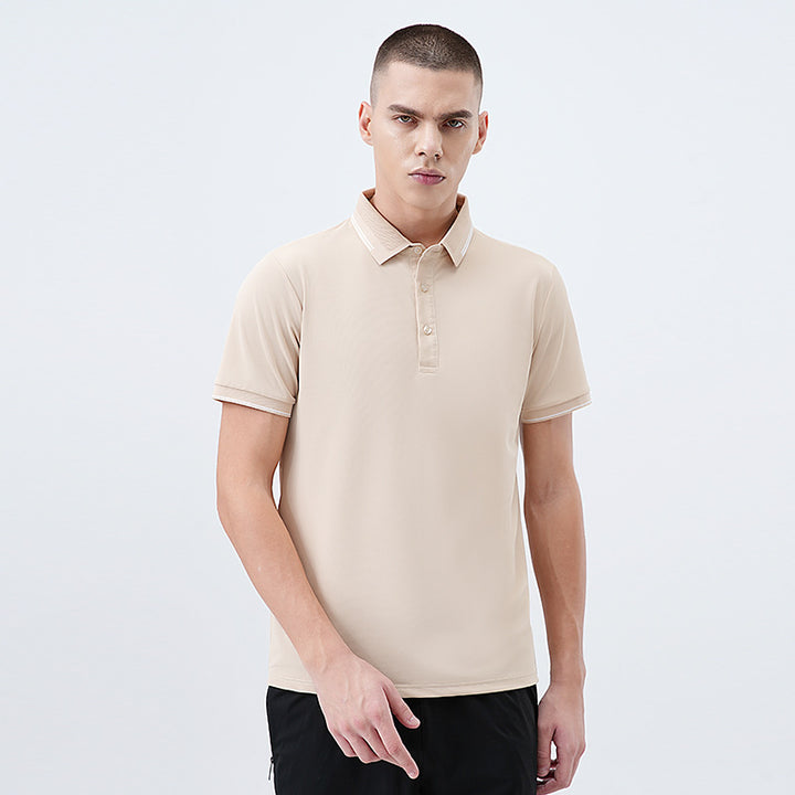Herren Poloshirt med åndbar og fugtregulerende teknologi Stilla