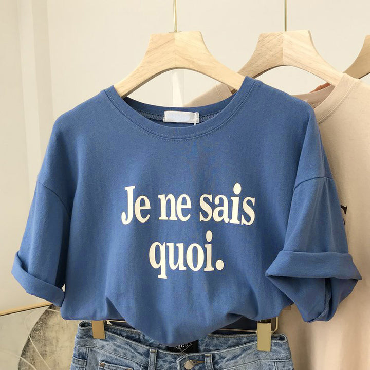 Dame Casual Graphic T-Shirt Stilla