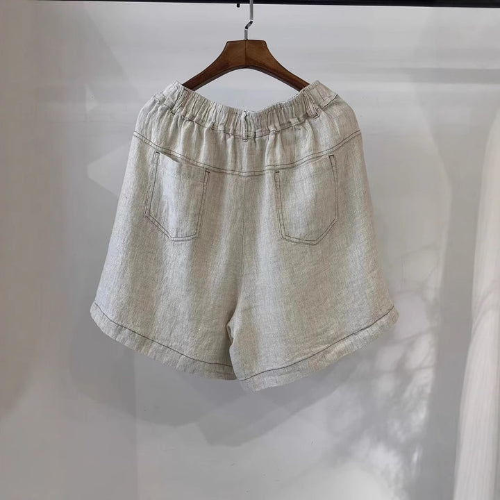 Femme Letvægts Casual Snøre Shorts Stilla