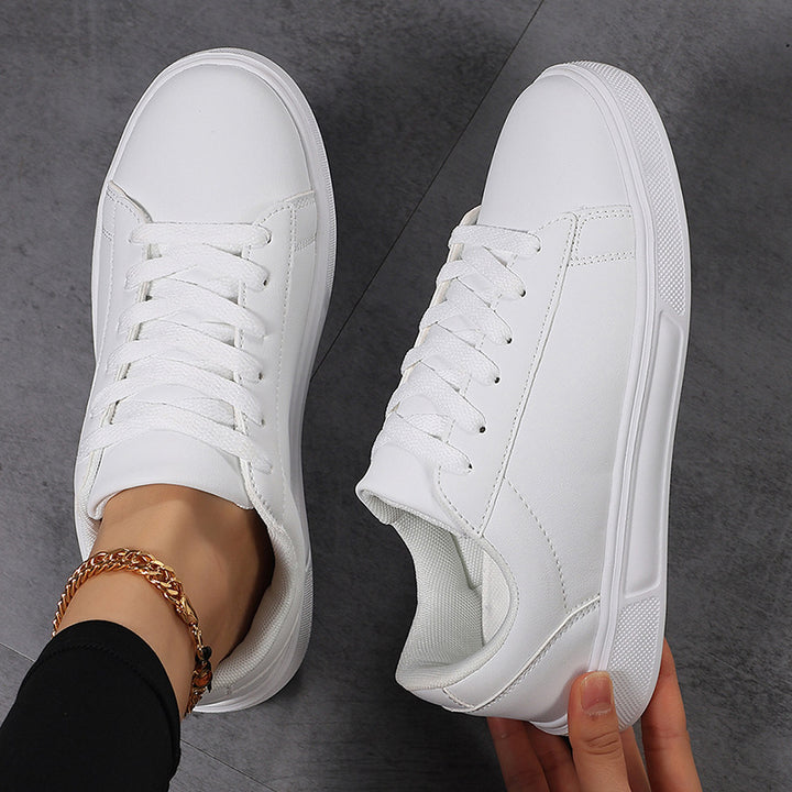 Herrer Sleek Metallic Mode Sneakers Stilla