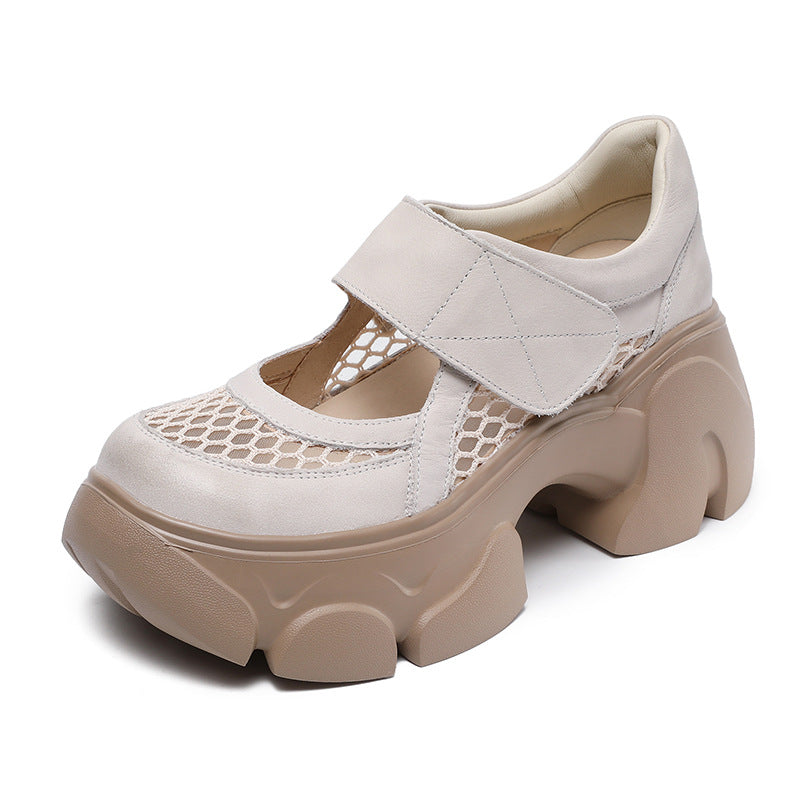 Dame Mesh-strop Chunky-Plateau-sko Stilla