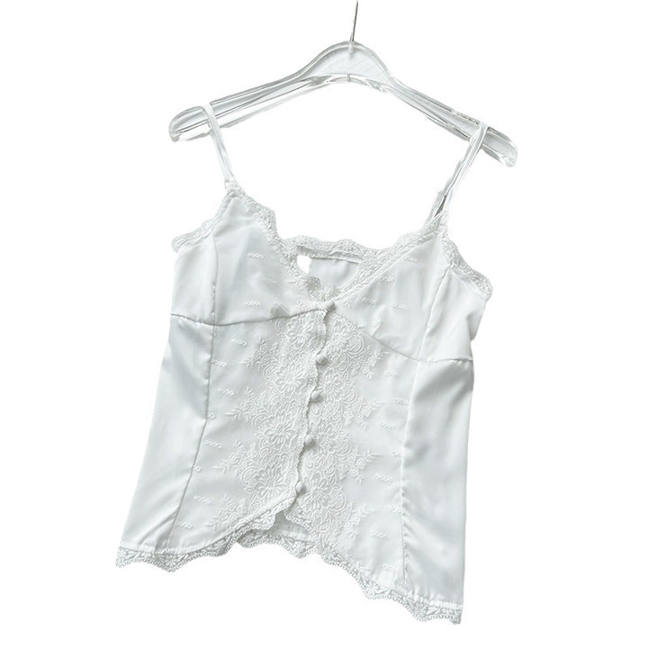 Dame Betagende Bustier med Blonde Stila