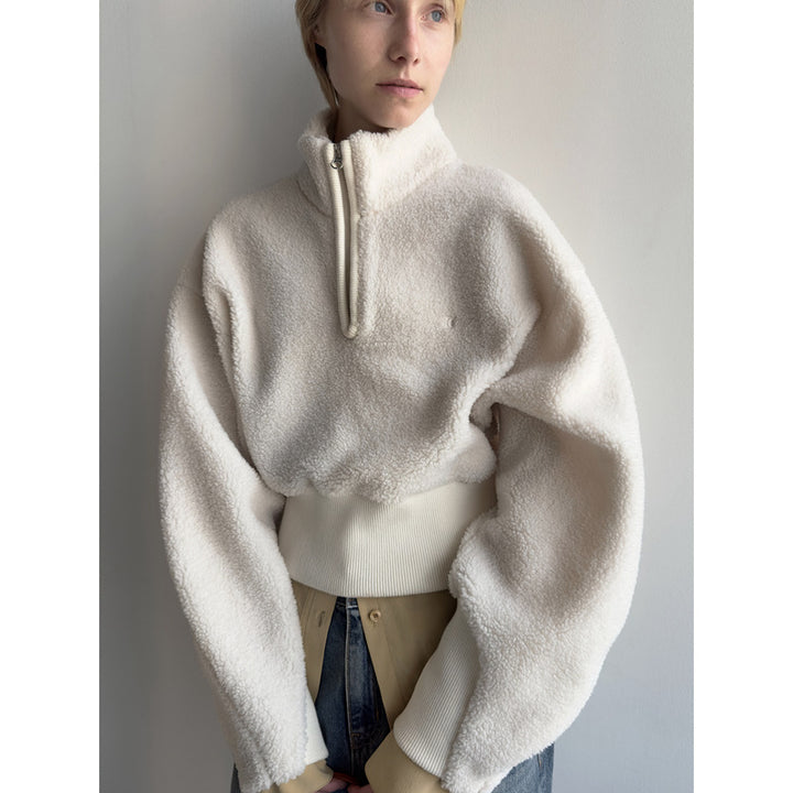 Damer hyggelig halv-lukket sweater Stilla