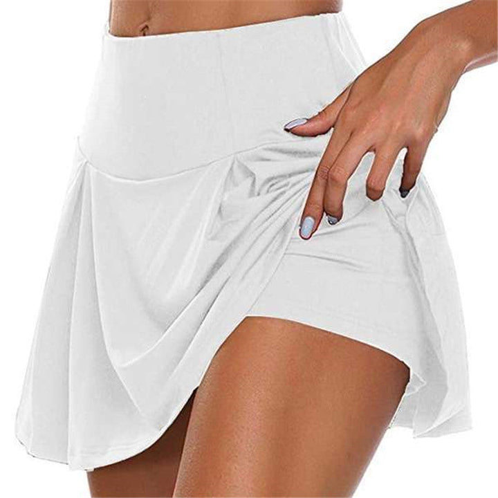 Stilla | Lagskilt sommer falske to-delte nederdele shorts