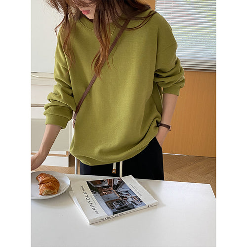 Dame oversized sweatshirt med raglan ærmer Stilla