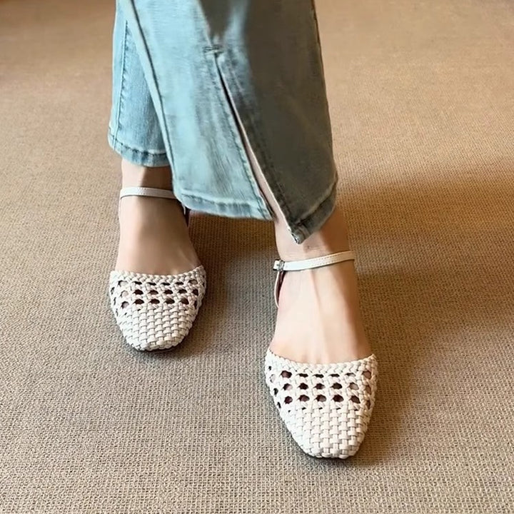 Dame Vevde Slippers Sandaler med Justerbar Rem Stilla