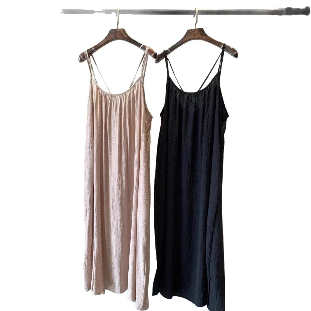 Femme Justerbar Slip-Maxikjole Stilla
