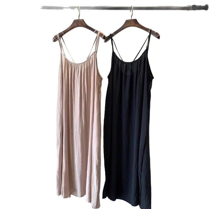 Femme Justerbar Slip-Maxikjole Stilla
