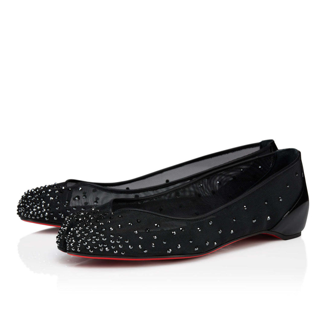 Femme Elegante Strass-prydede Ballerinas Stilla