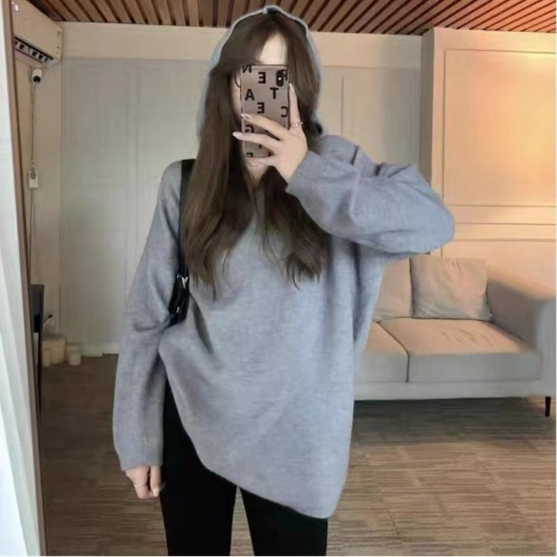 Damer casual hoodie med en løs pasform og elegant finish Stilla