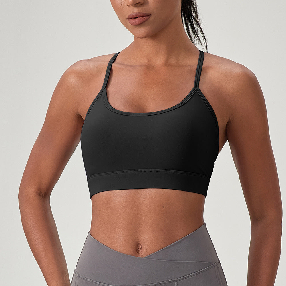 Dame Sport-Bustier med justerbare stropper og åndbart materiale Stilla