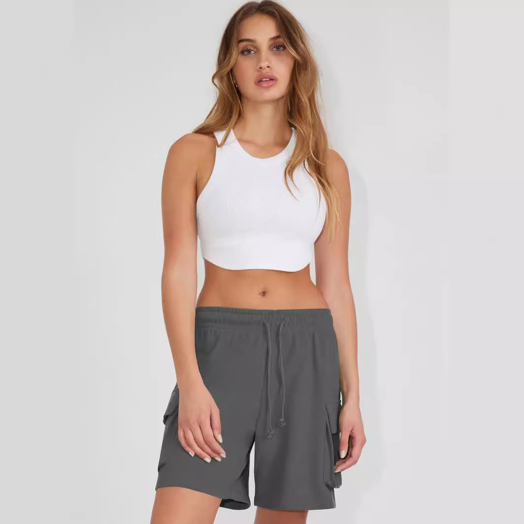 Dame Sporty Cargo Shorts Stilla