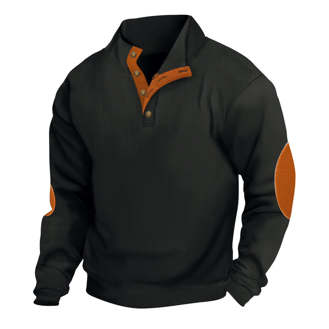 Herren Poloshirt med moderne lynlås og sporty accenter Stilla