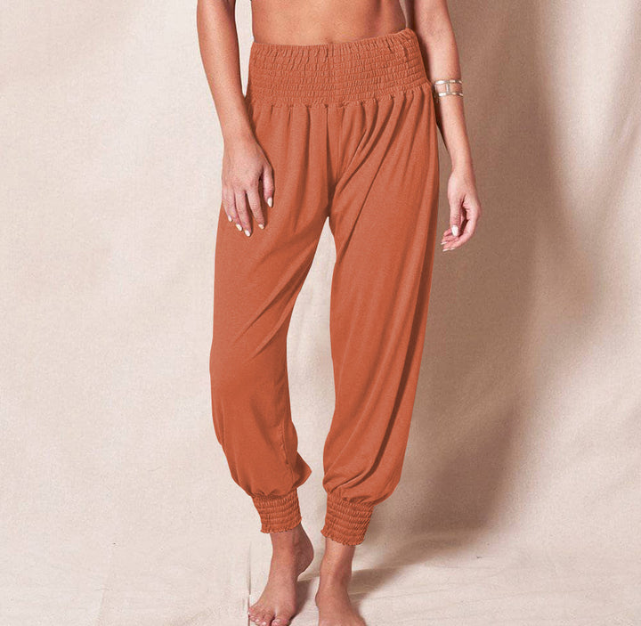 Dame luftig fritidsshorts med elastisk talje og smal kant Stilla