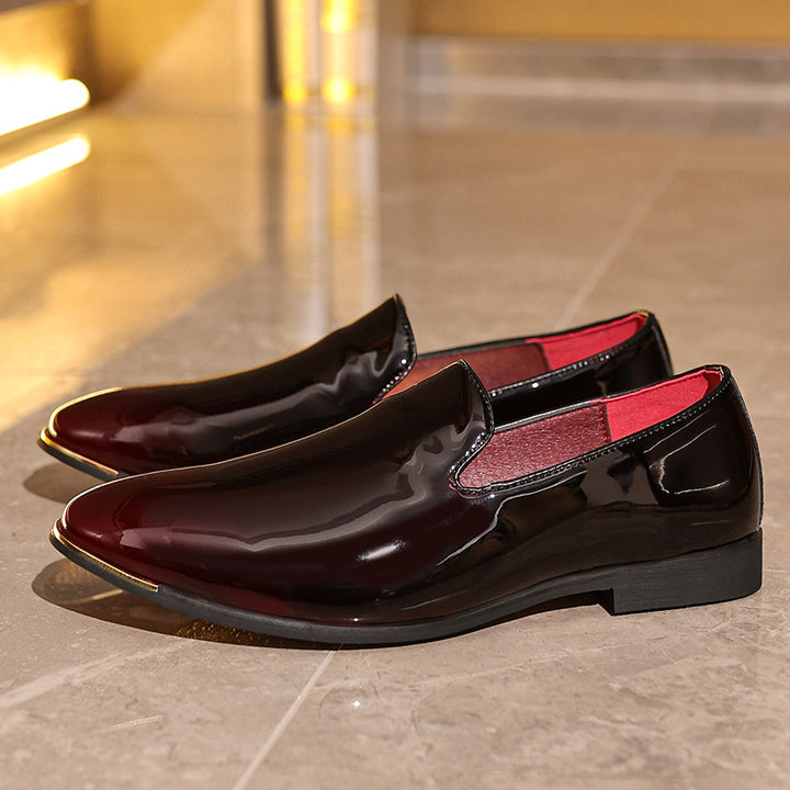Herrer stilfulde glitrende Slipper Dress sko Stilla