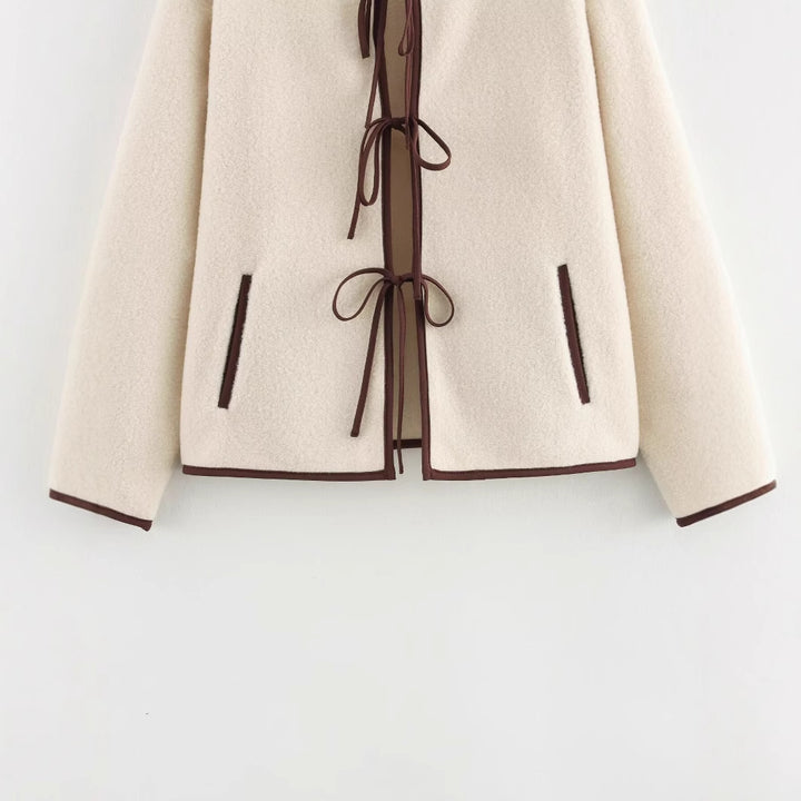 Femme Cozy Boucle Jakke Stilla