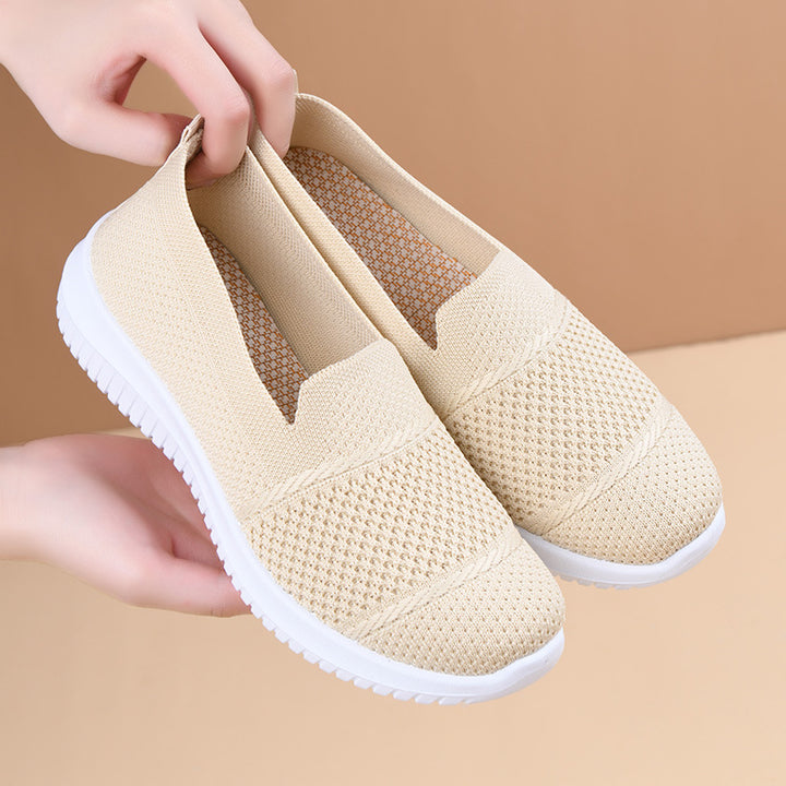 Femme Åndbare Slip-On Sneakers Stilla