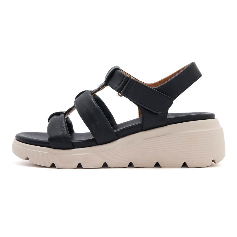 Dame komfort sandaler med fashionable remme Stilla