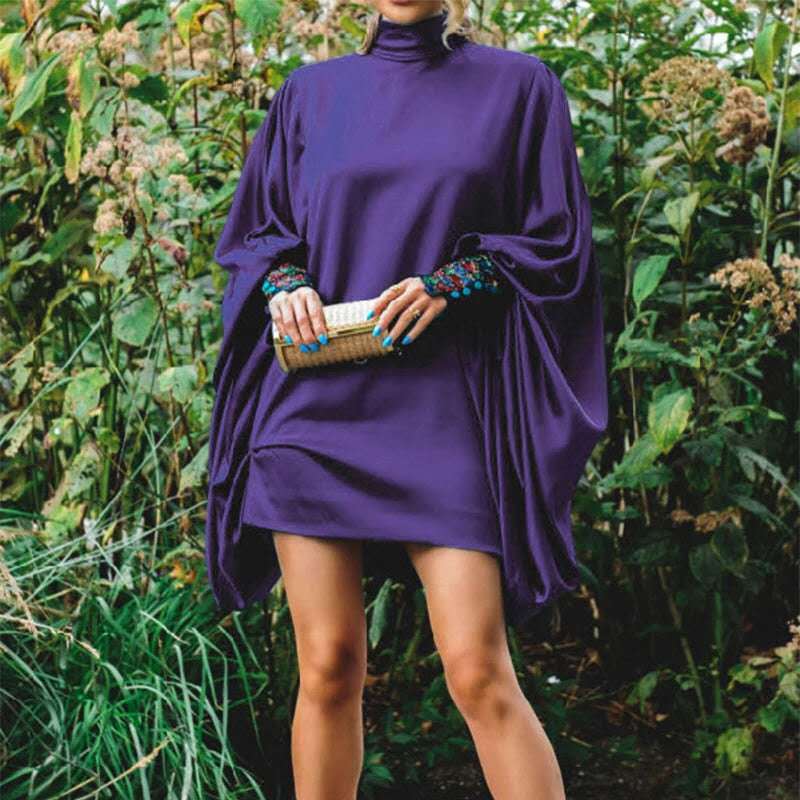Dame Statement Cocoon Mini Kjole Stilla