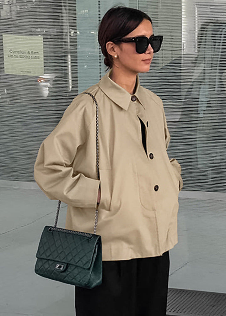 Stilla | Ease - Kort trenchcoat