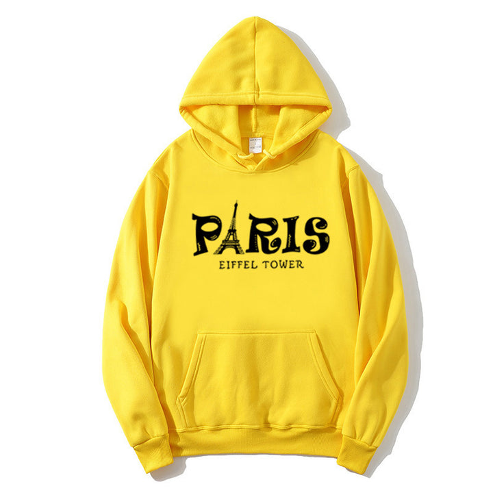 Kvindernes Hoodie med Kreativ Paris Design Skovae