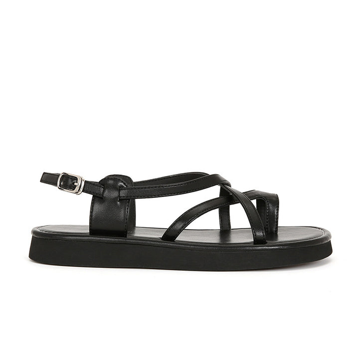Dame Riemchen Slide Sandaler med justerbar spænde Stilla