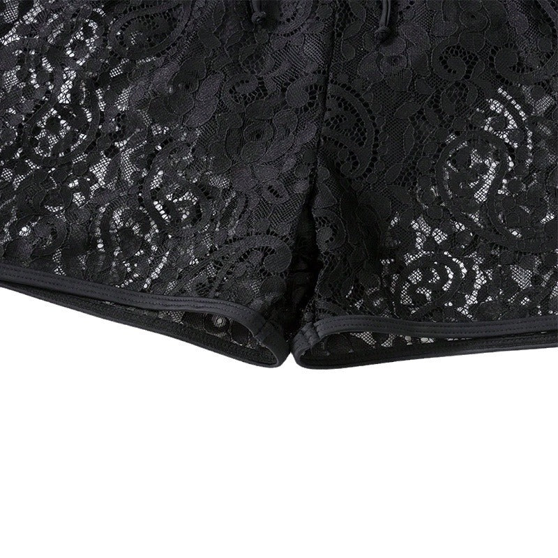 Damer Spids Overlay Svøm shorts Stilla