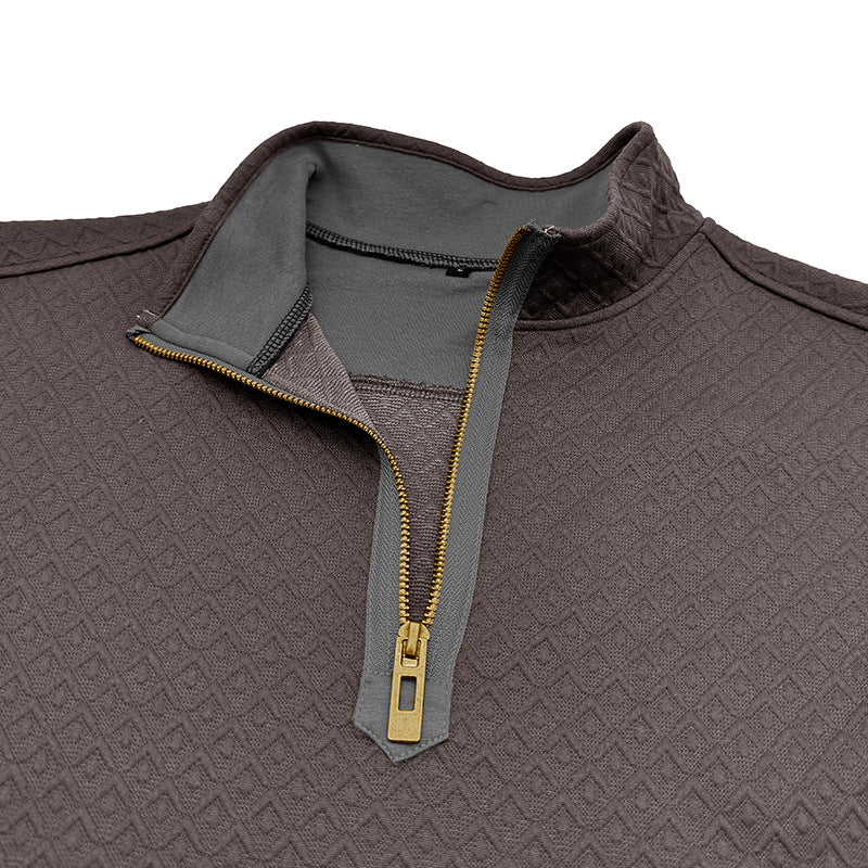 Herrer Pullover med lynlås Stilla