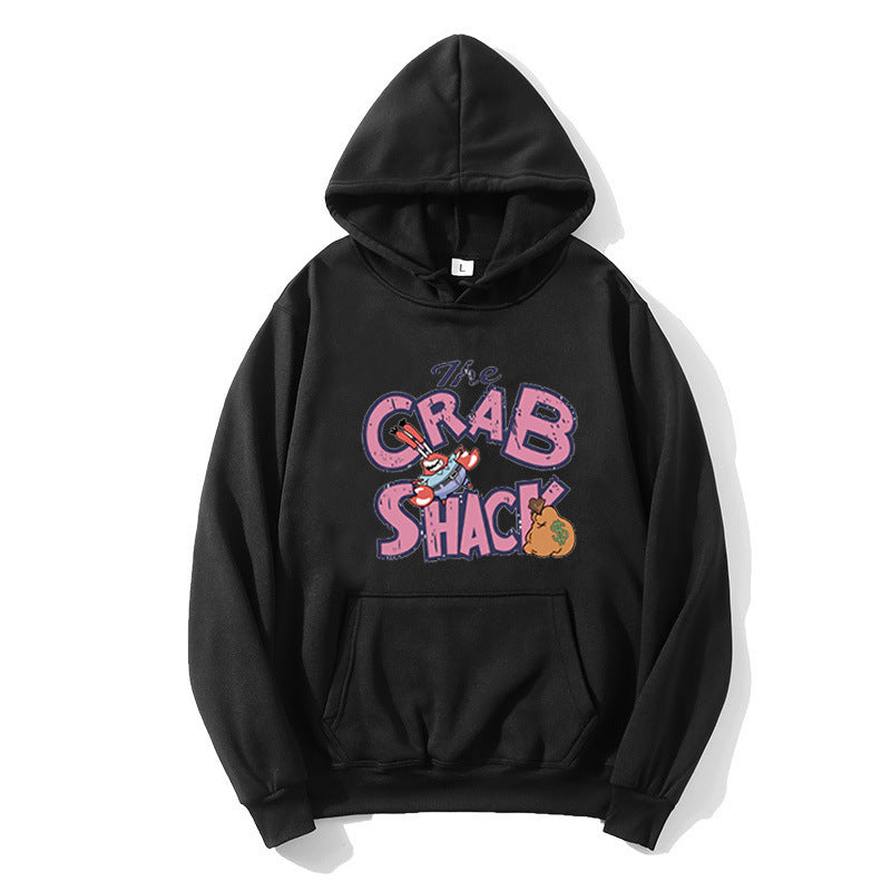 Kvinder hoodie med kreativ krabbe motiv Skovae