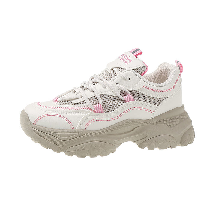 Dame sneakers i sporty design med åndbart mesh-øvermateriale Stilla