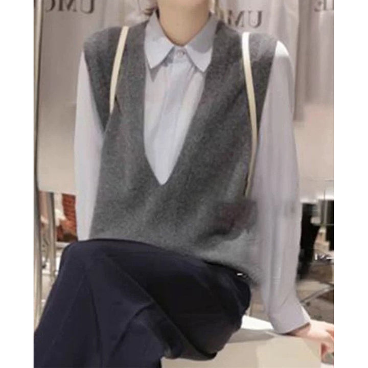 Dame elegant skjorte bluse lavet af let, åndbart materiale Stilla