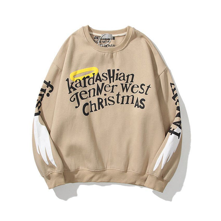 Dame Sweatshirt med unikt grafisk design Stilla