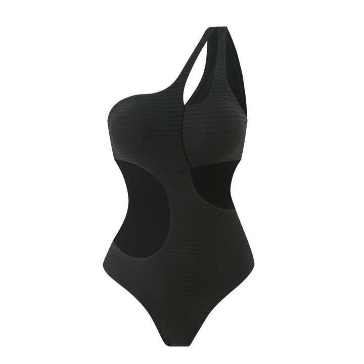 Dame En-sidet Badedragt med innovativt Cut-Out-design og struktureret stof Stilla
