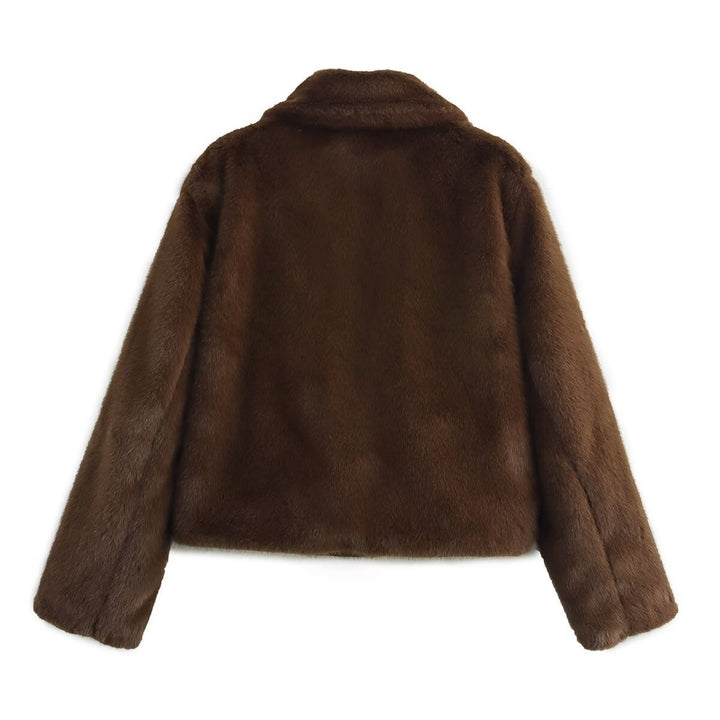 Femme Chic Künstlæderjakke Stilla