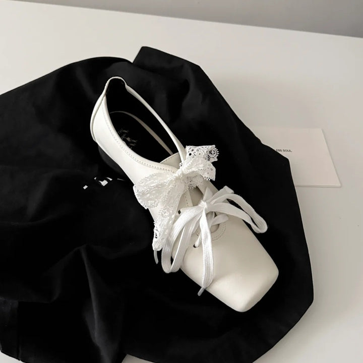 Dame Snøre-Ballerinas Stilla