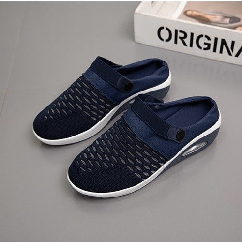Dame Åndbar Mesh Slipper Stilla