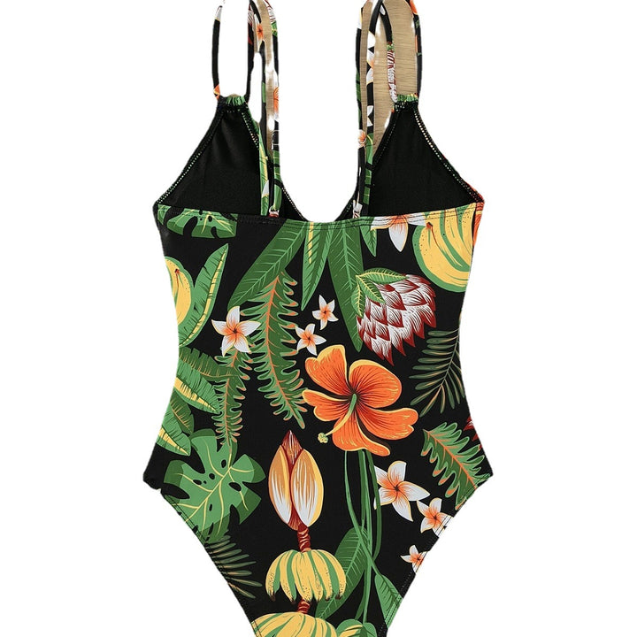 Dame tropisk blomster Cut-Out one-piece badedragt Stilla