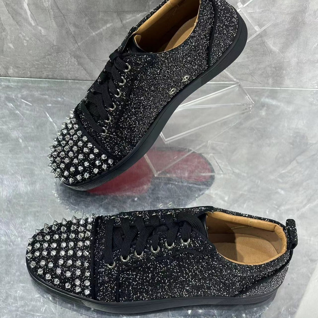 Mænds fritids læder sneakers Stilla