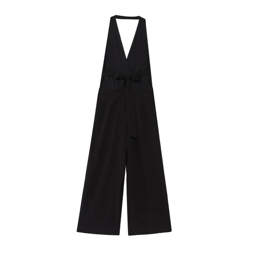Femme Elegant Vidbenet Halter Jumpsuit Stilla