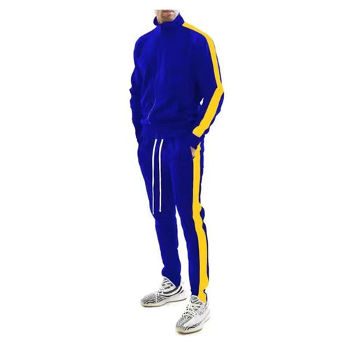 Herre sportdragt med moderne ståkrave og reflekterende detaljer Stilla