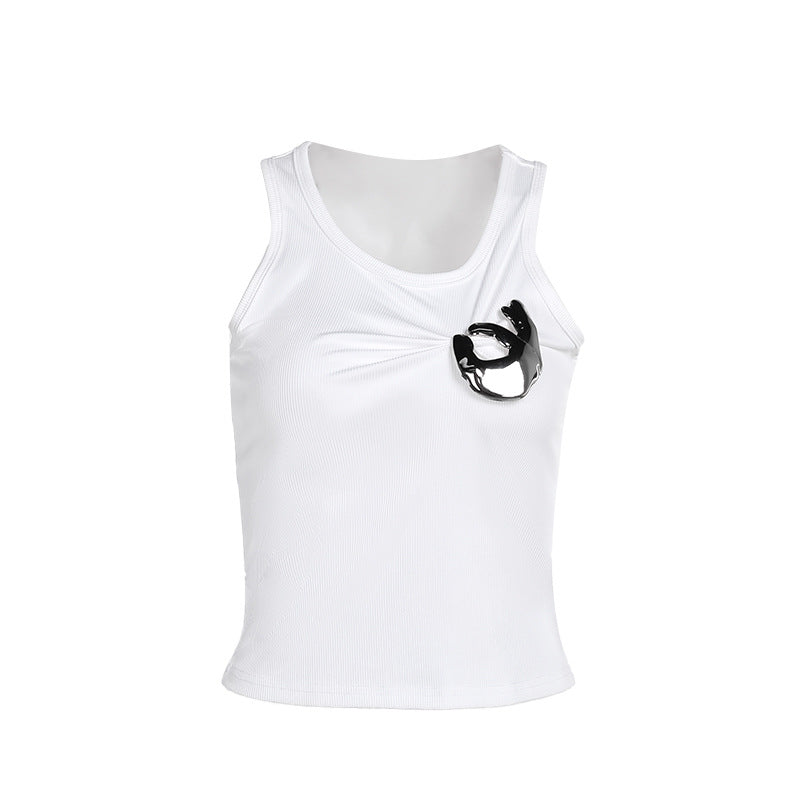 Kvinder Grafik Sport Crop Top Stilla