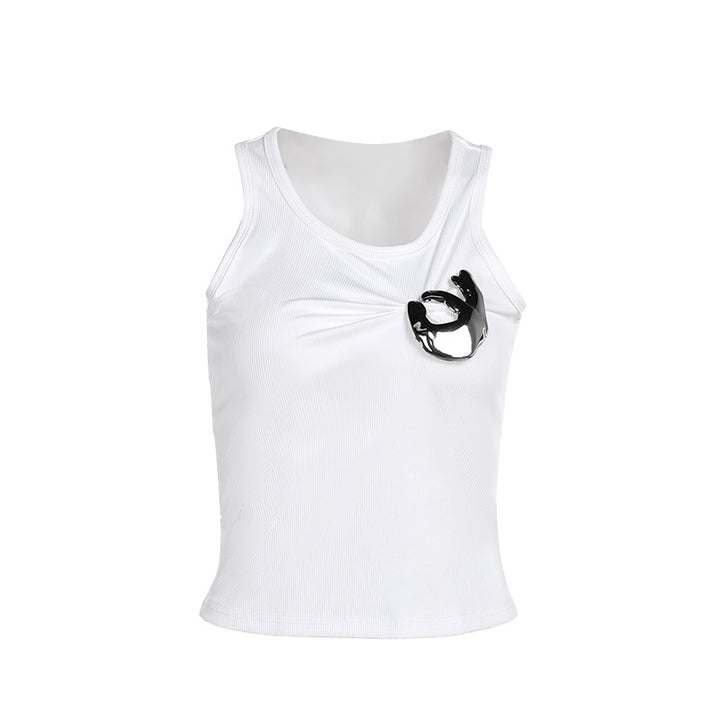 Kvinder Grafik Sport Crop Top Stilla