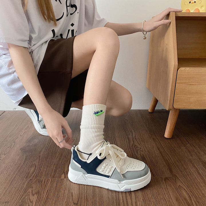 Damer Sporty Chunky Sneakers med åndbart mesh-overdel og stabil gummisål Stilla