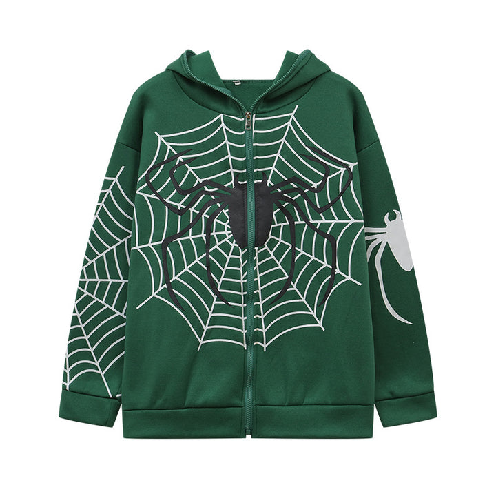 Femme Grafik Zip-Up Hoodie Stilla